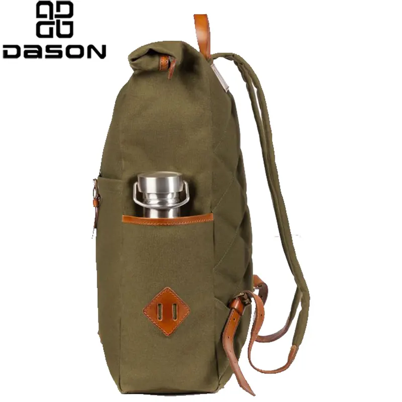 Canvas Rolltop Backpack