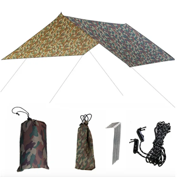 Camo Tarp Shelter